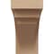 Ekena Millwork 11"W x 22"D x 22"H Classic Rockford Rough Cedar Woodgrain TimberThane Corbel, Primed Tan CORUR11X22X22ROCRCPR - alternate 4